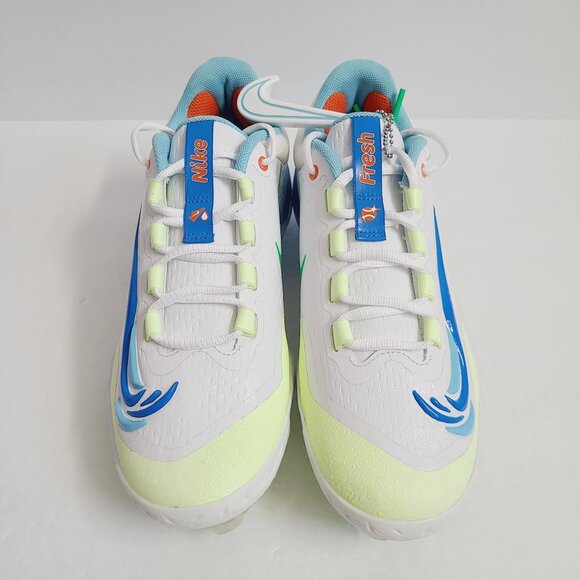 NEW Nike Alpha Huarache Elite 4 Baseball Cleats FB9121-104 Size 7 White main image 7